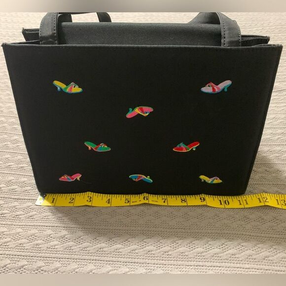 Black Purse with Stitched Sandals - Fun Fashion - Picture 6 of 9